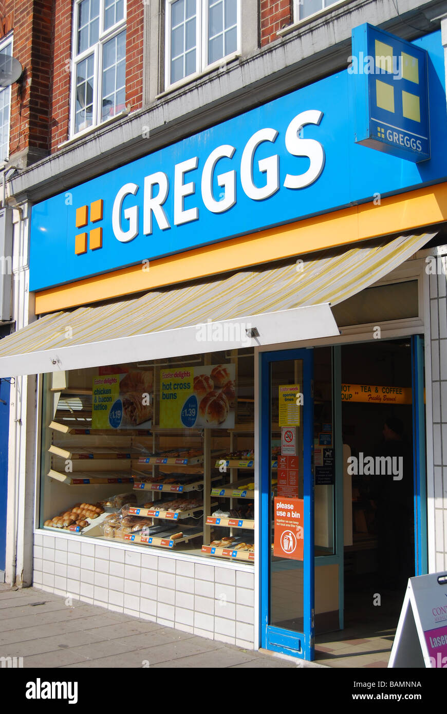 Greggs the bakers hi-res stock photography and images - Alamy