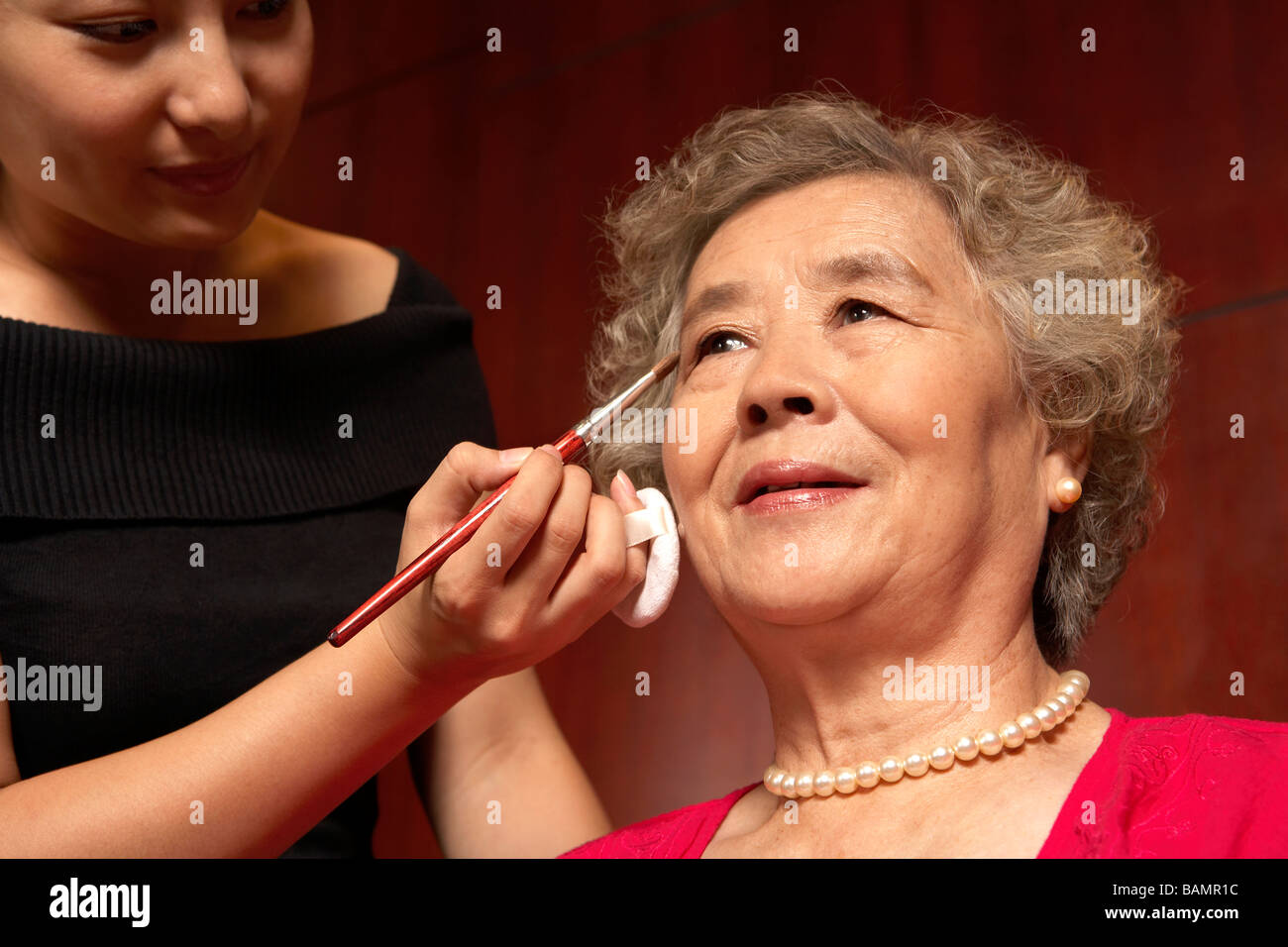 Old asian woman seventy hi-res stock photography and images - Alamy