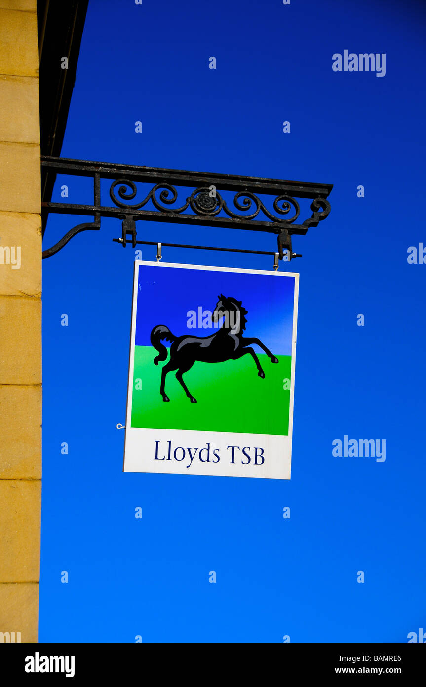 Branch of Lloyds TSB bank, Newcastle-Upon-Tyne, England Stock Photo
