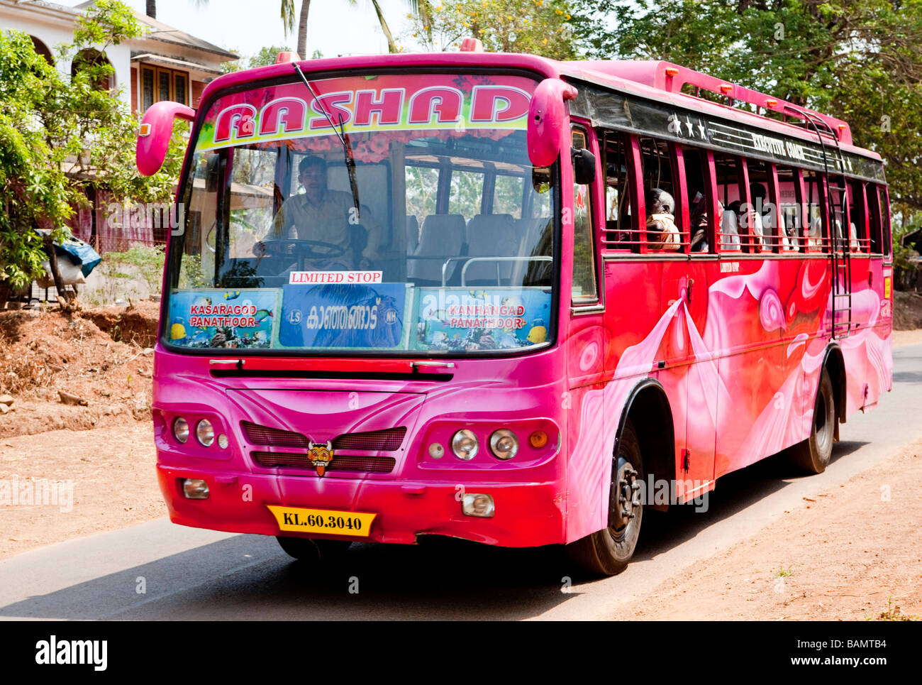 tourist bus kerala white colour