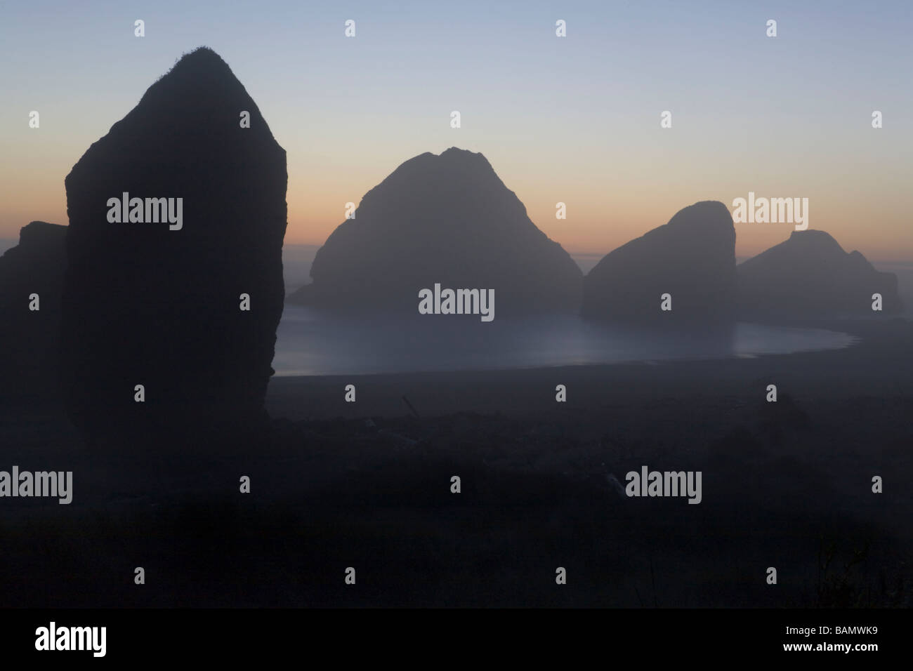 Sea Stacks on the oregon coast Stock Photo - Alamy