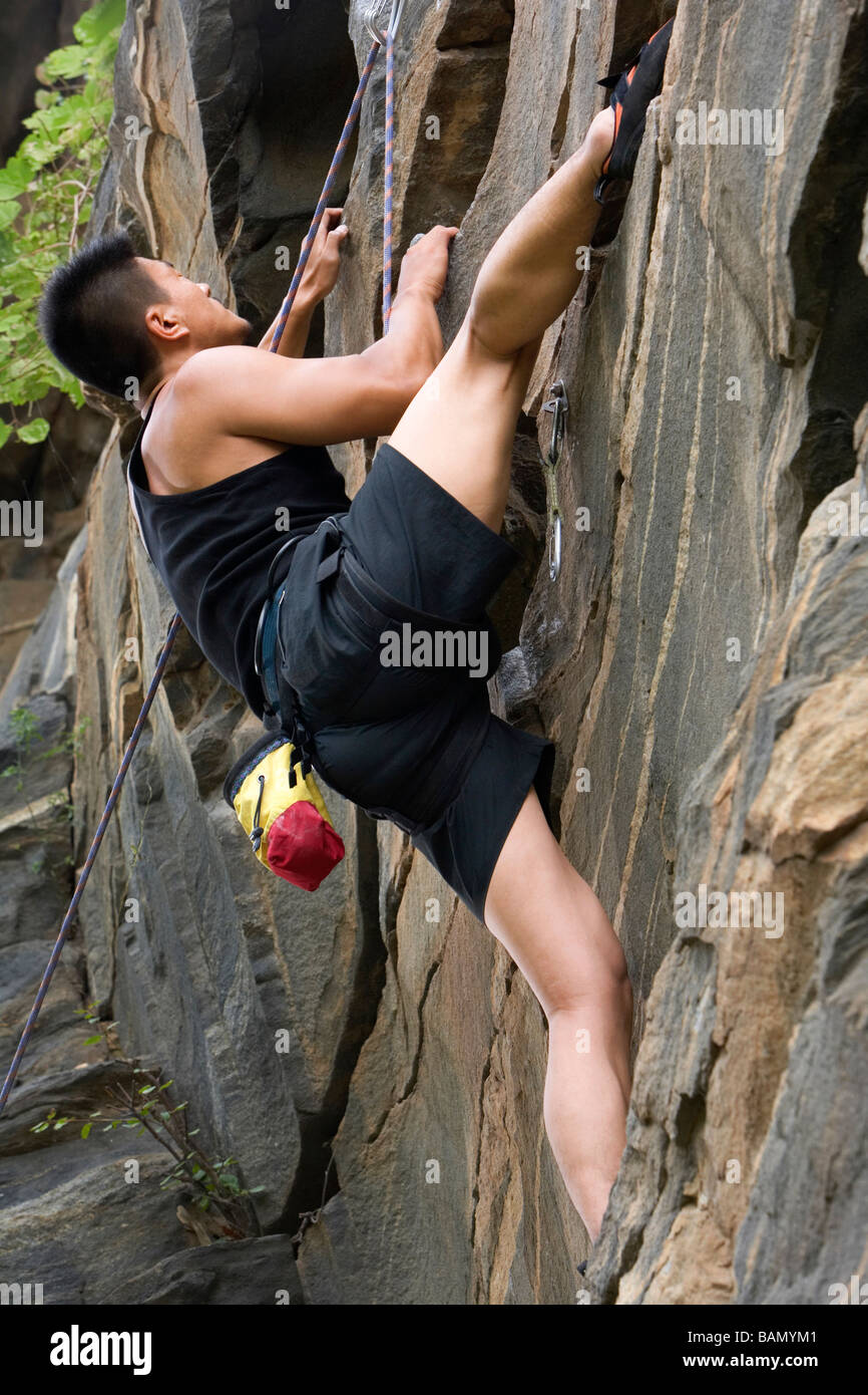 Serious alpine climbing hi-res stock photography and images - Alamy