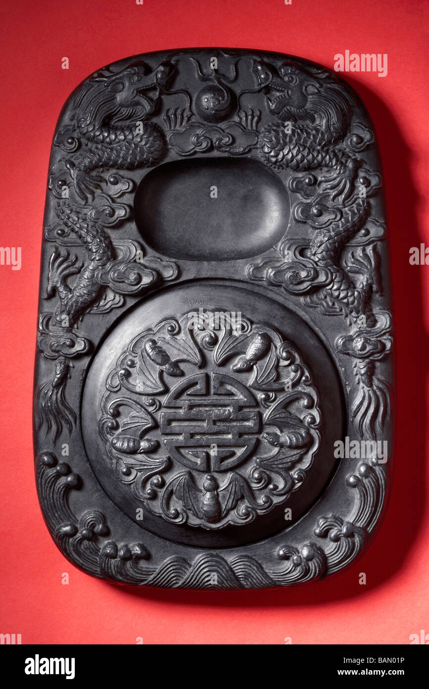 Chinese Calligraphy Inkstone,natural Stone Calligraphy Ink Stone With  Chinese Style. -  Hong Kong