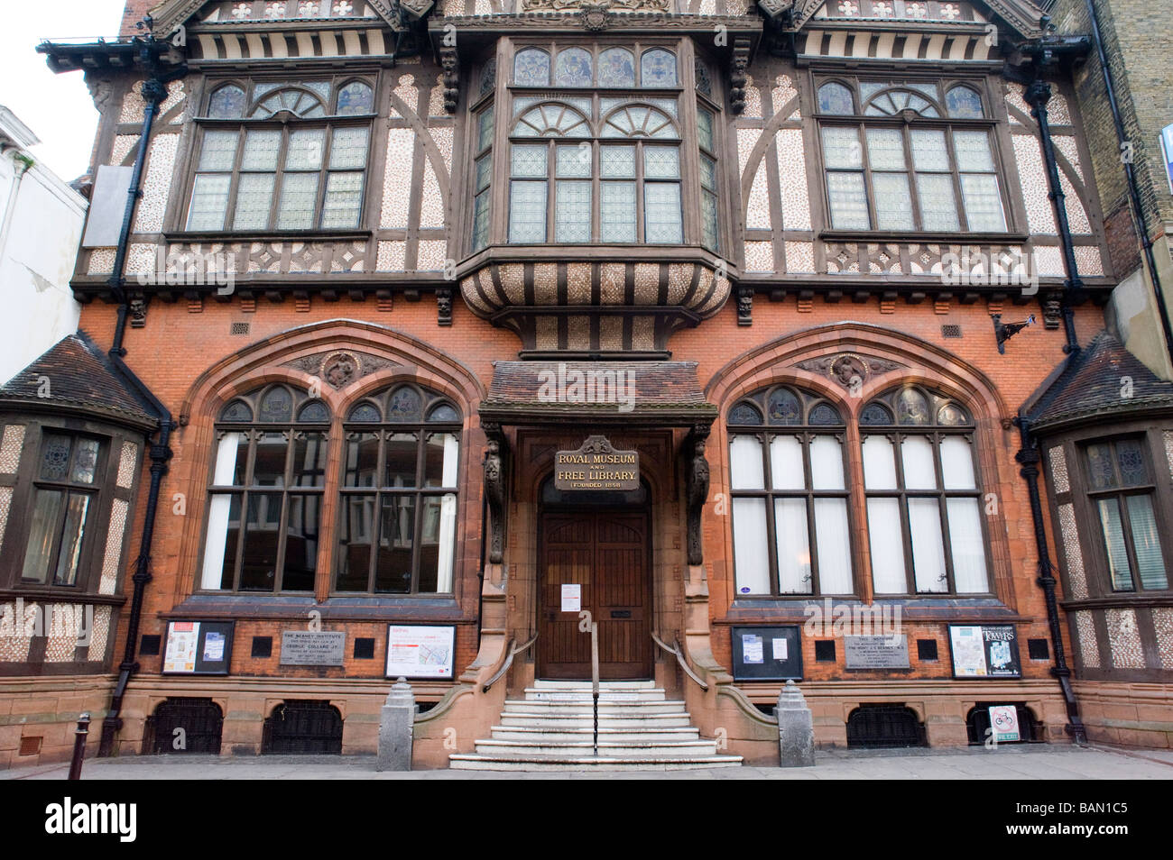 canterbury library Stock Photo Alamy