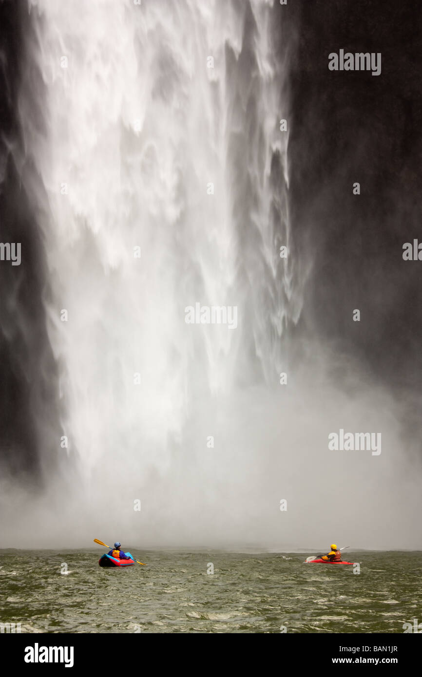 Kayak, water falls hires stock photography and images Alamy