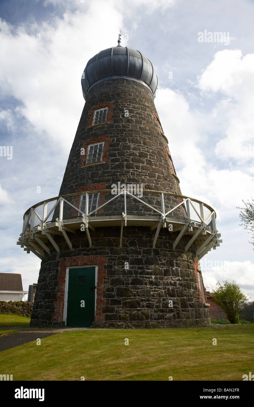 Knockloughrim windmill historic monument county londonderry northern ireland uk Stock Photo