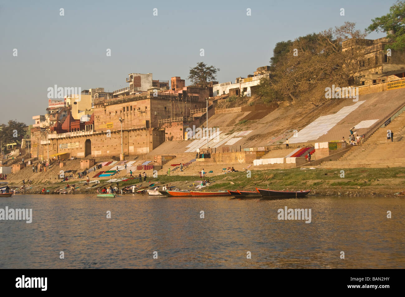 Varanasi Benares Uttar Pradesh India Stock Photo