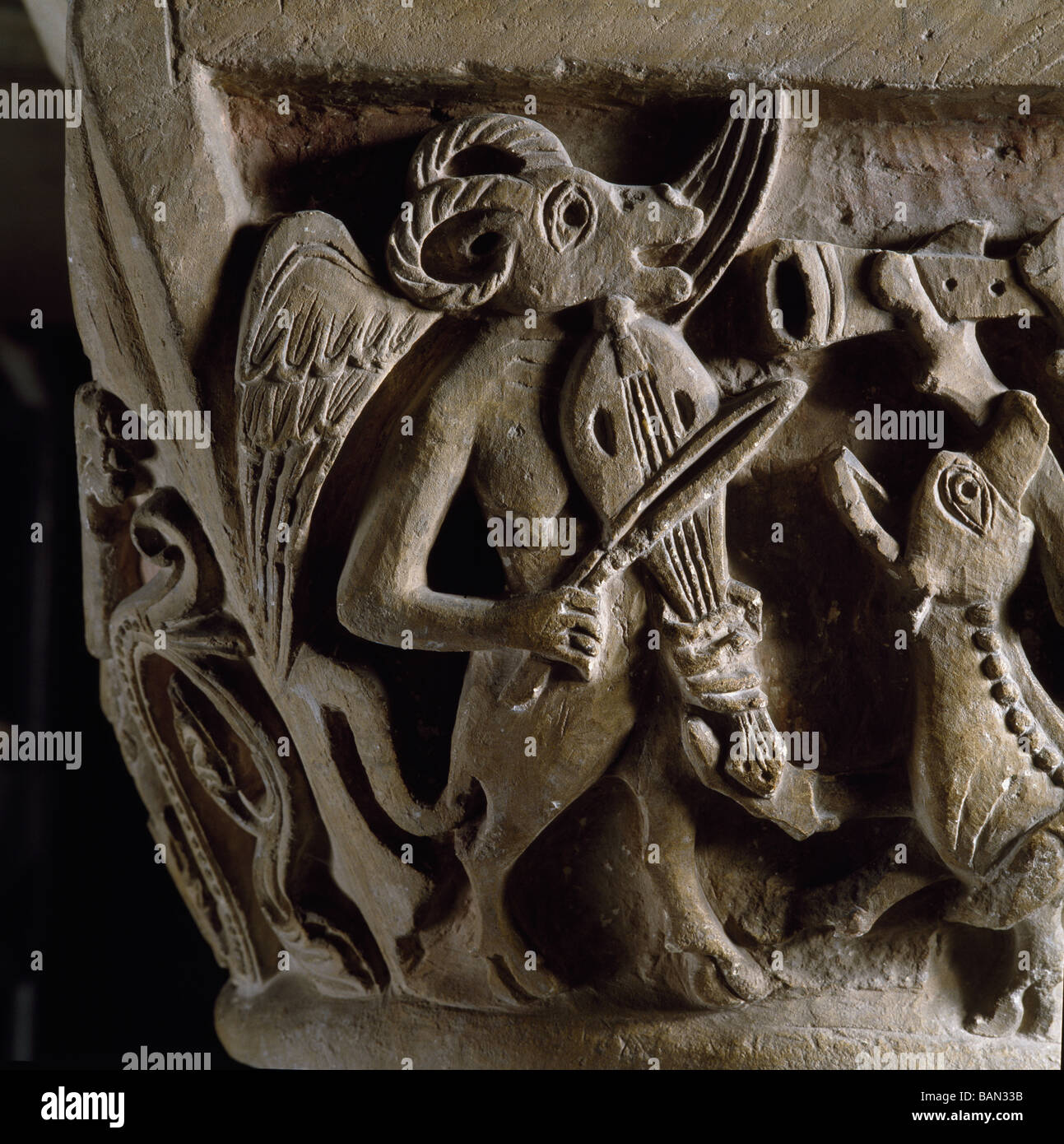 Crypt Capital Beast and Music Stock Photo - Alamy