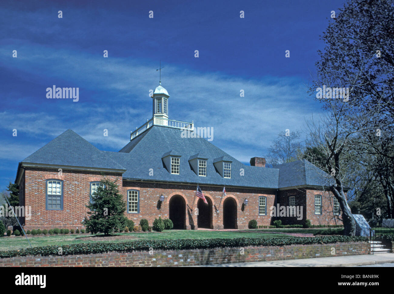 Yorktown, Virginia Courthouse Stock Photo Alamy