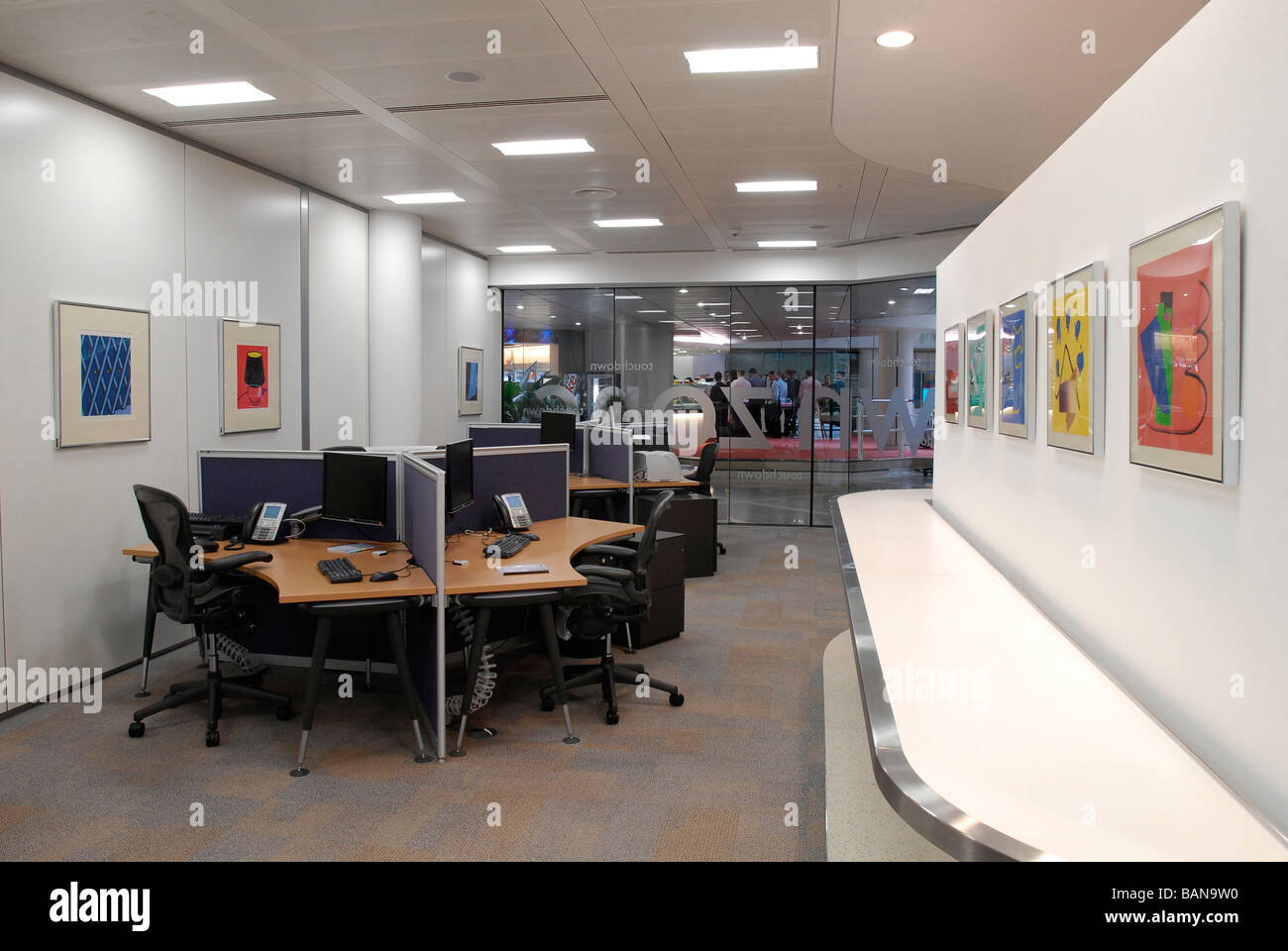 Open Plan Office Space Stock Photo 23825676 Alamy