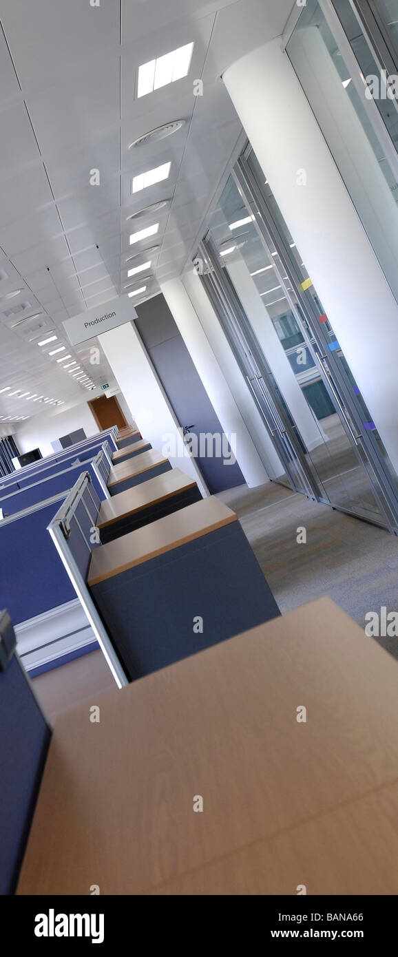 Open Plan Office Space Stock Photo Alamy
