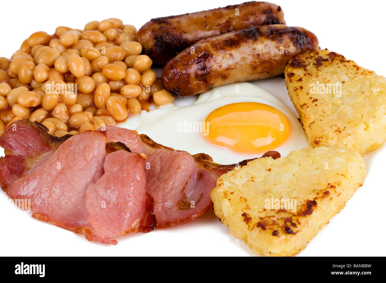 English cooked breakfast Stock Photo - Alamy
