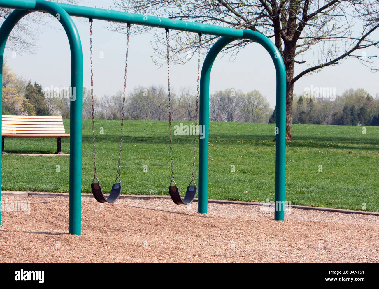 Swing set hires stock photography and images Alamy