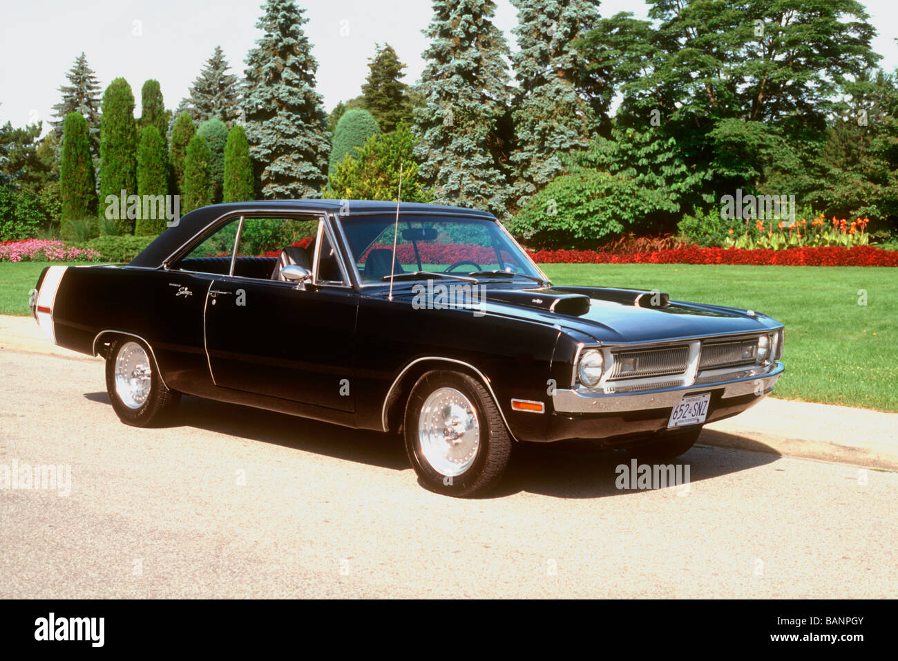 1970 Dodge Dart Swinger Stock Photo picture image