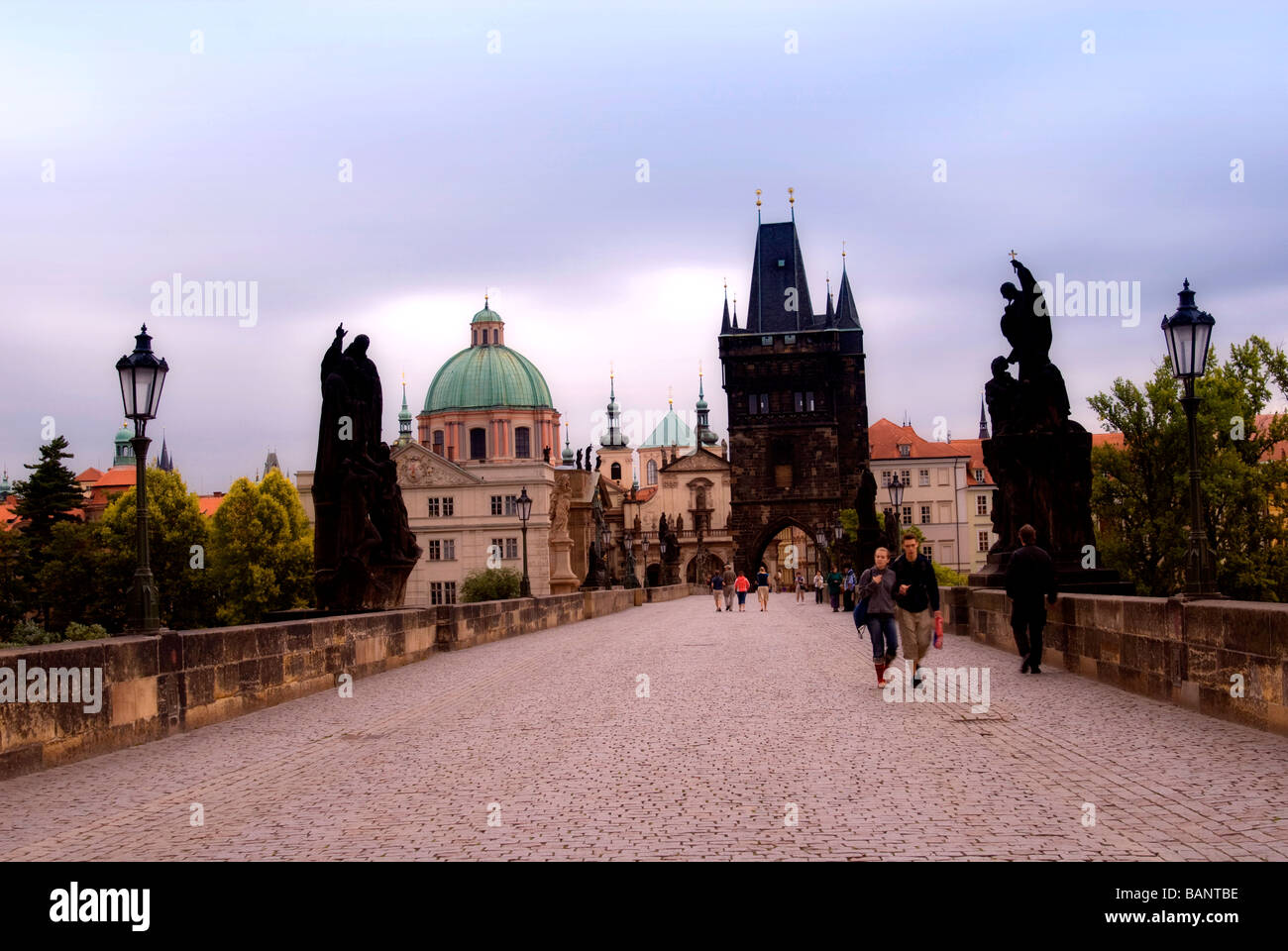 Charles Bridge Prague Stock Photo - Alamy