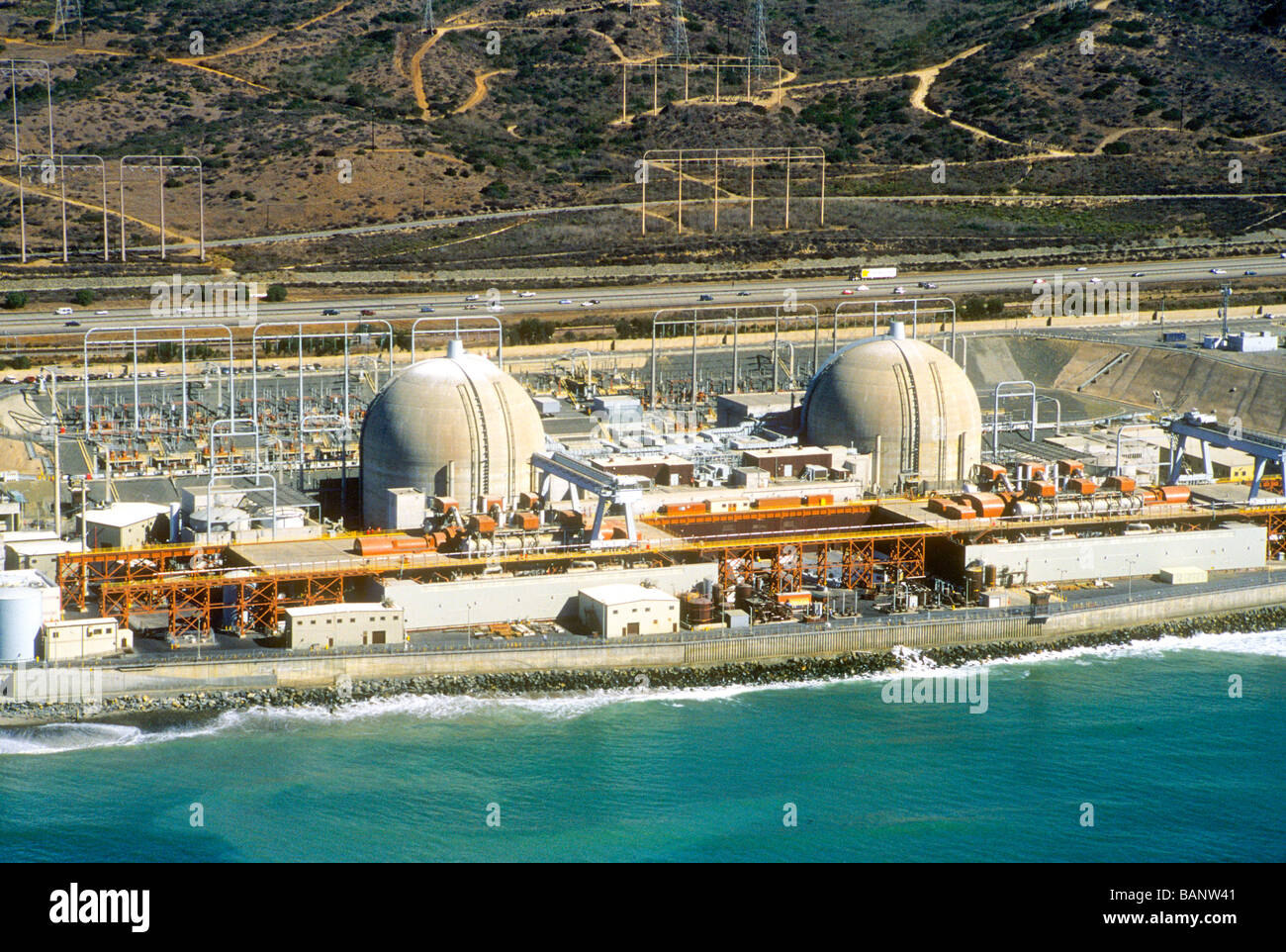 San Onofre Nuclear electric power plant San Clemente California USA