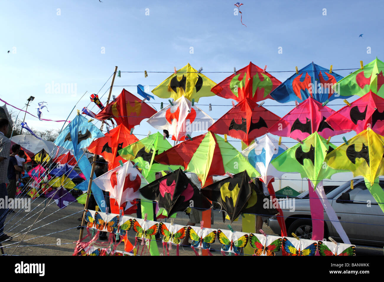 Colourful Kites for sale Stock Photo Alamy
