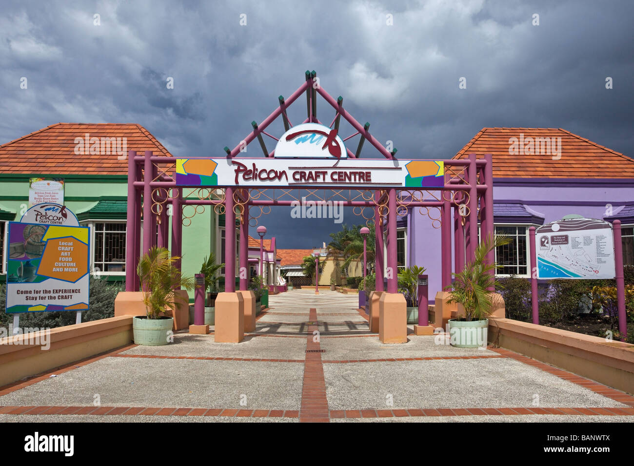 Barbados pelican village hires stock photography and images Alamy