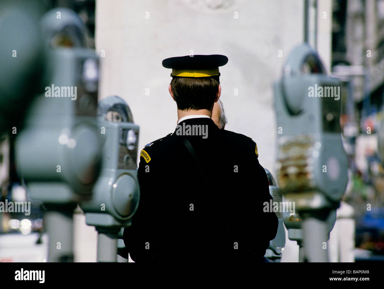 London Traffic Warden 1986 Stock Photo Alamy