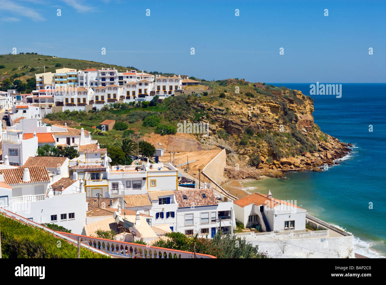 The village of Burgau, Algarve, Portugal Stock Photo Alamy