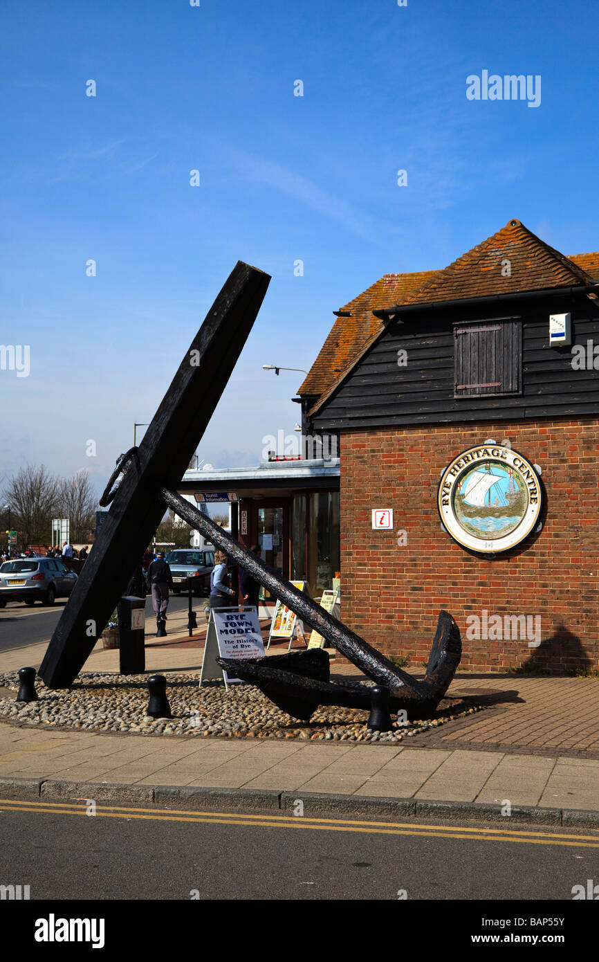 The visitors center, Rye, East Sussex, England Stock Photo