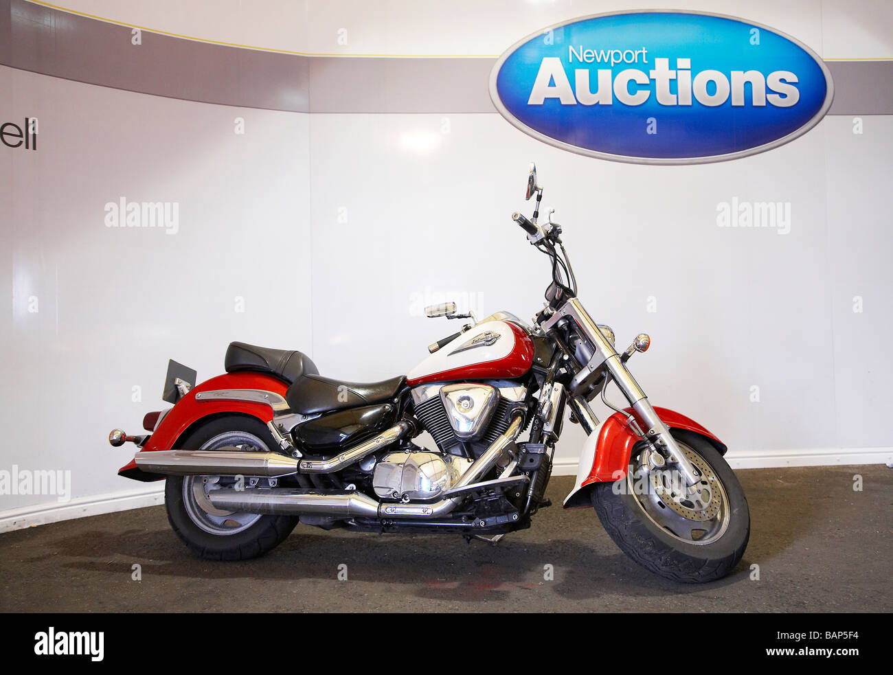 Suzuki Intruder 1500 LC for sale at Newport Auctions Stock Photo