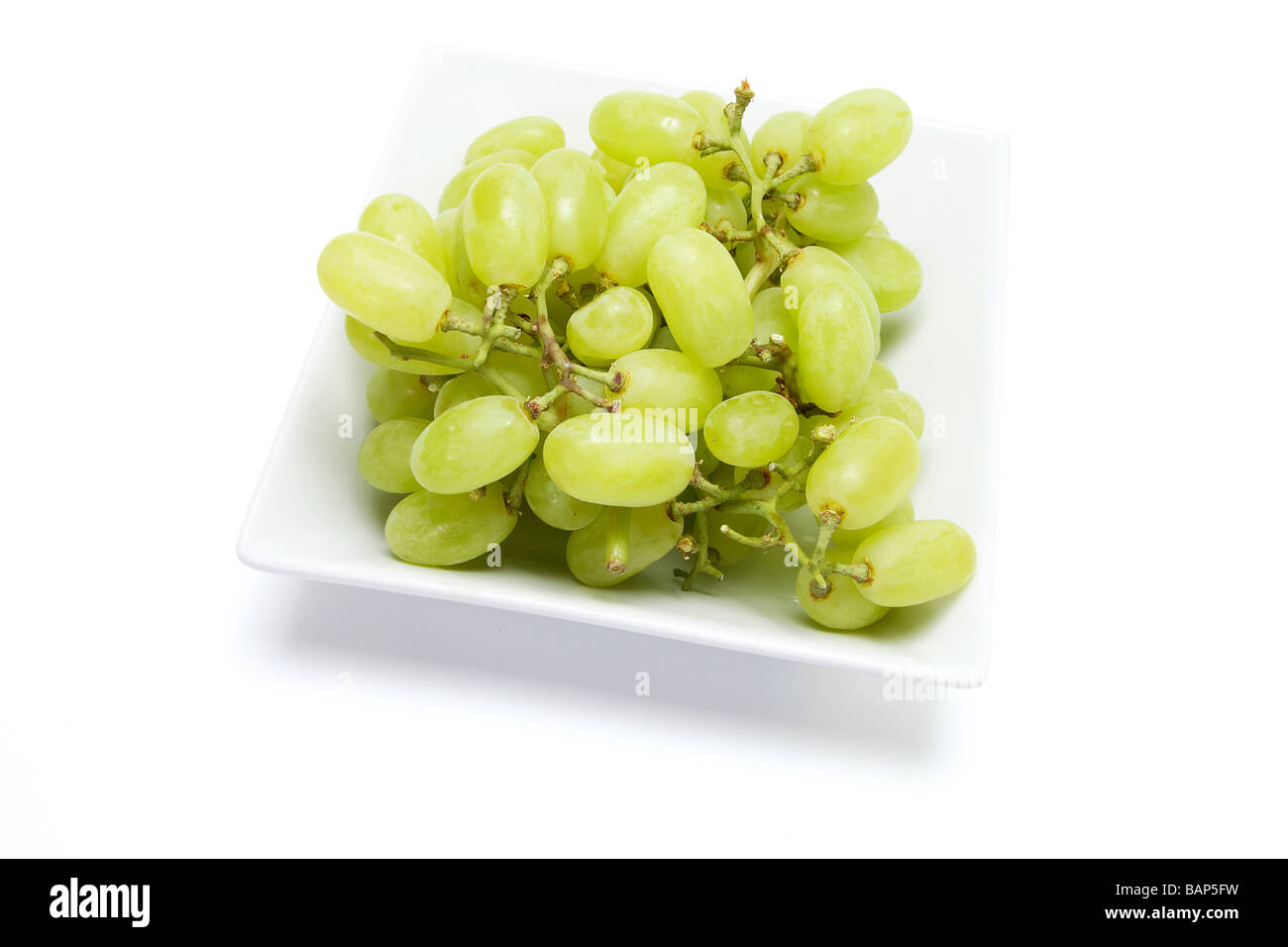 Plate of Grapes Stock Photo Alamy