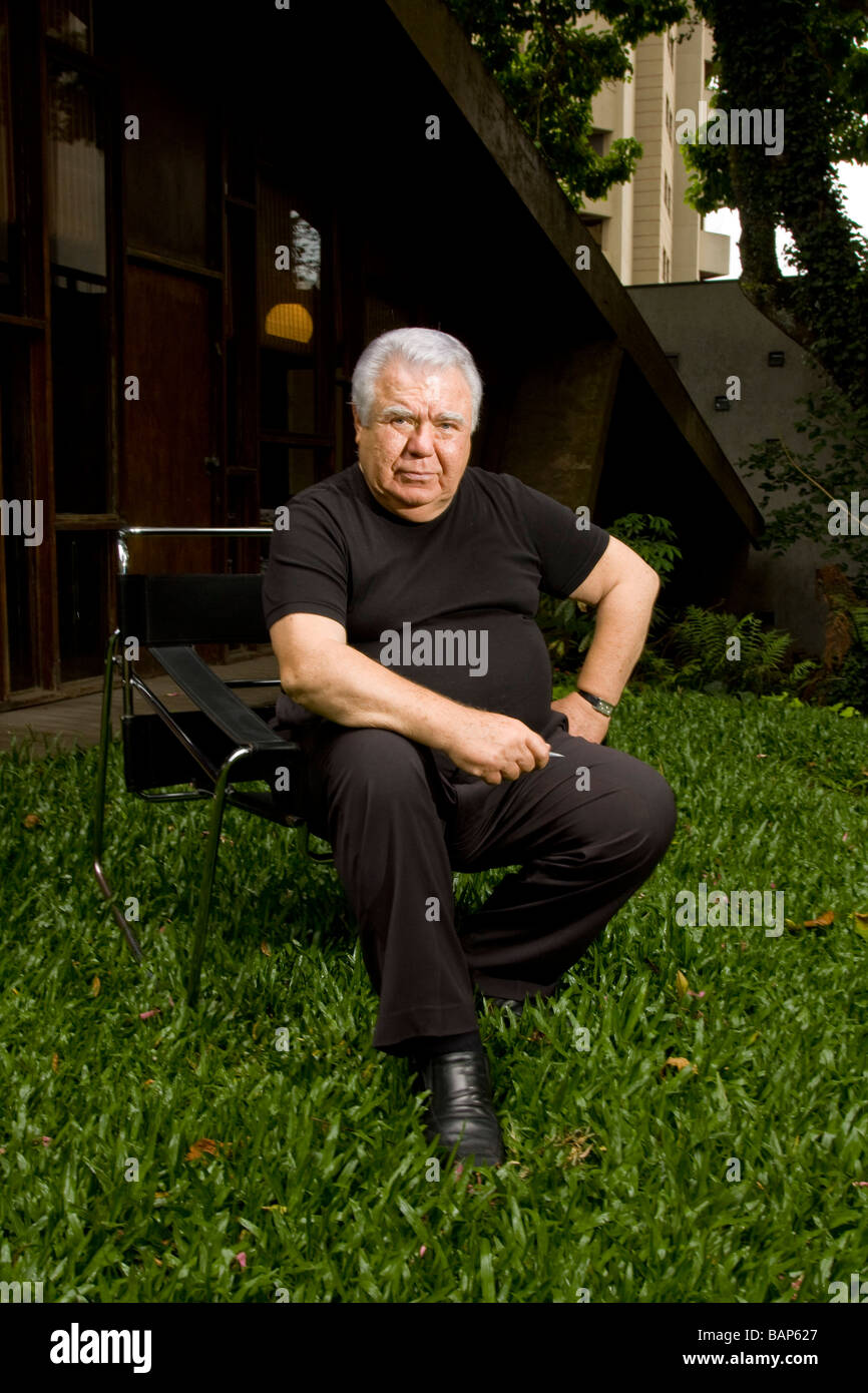 Jaime Lerner, former mayer of Curitiba Stock Photo