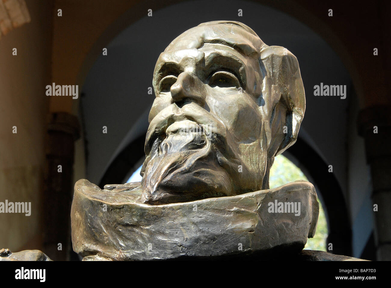 Cervantes statue Toledo Spain Stock Photo Alamy