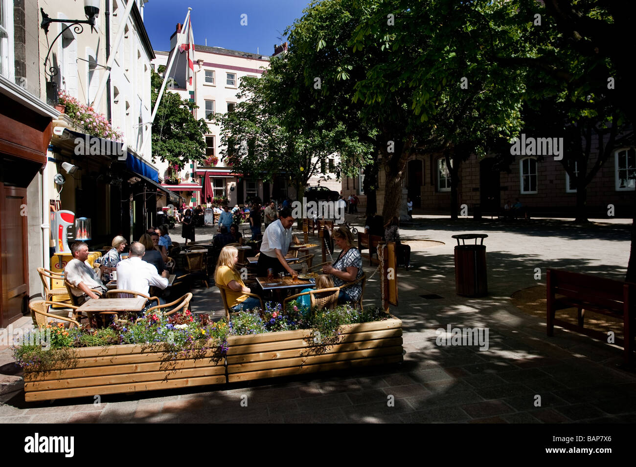 A series of photographs taken in St Helier Jersey ,The Channel Islands