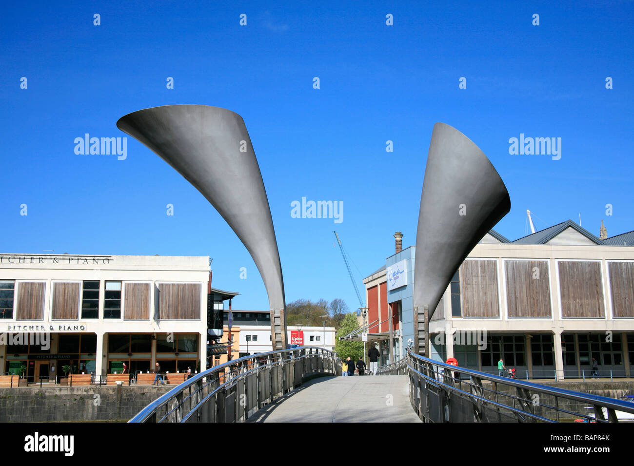 peros bridge bristol Stock Photo