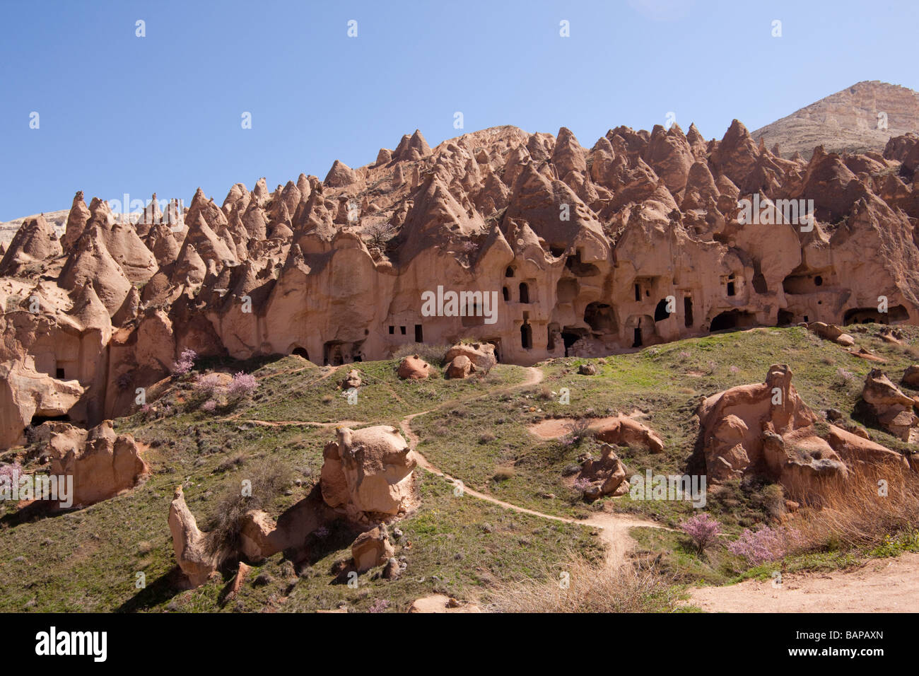 Cave dwellings fairy chimneys hi-res stock photography and images - Alamy