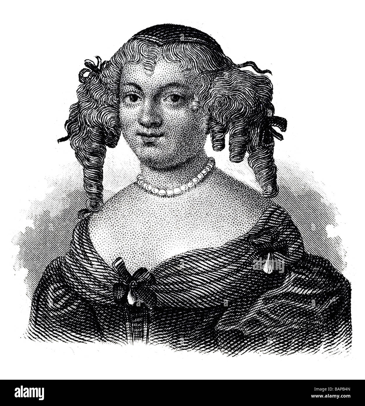 Marie de RabutinChantal, marquise de Sévigné Stock Photo Alamy