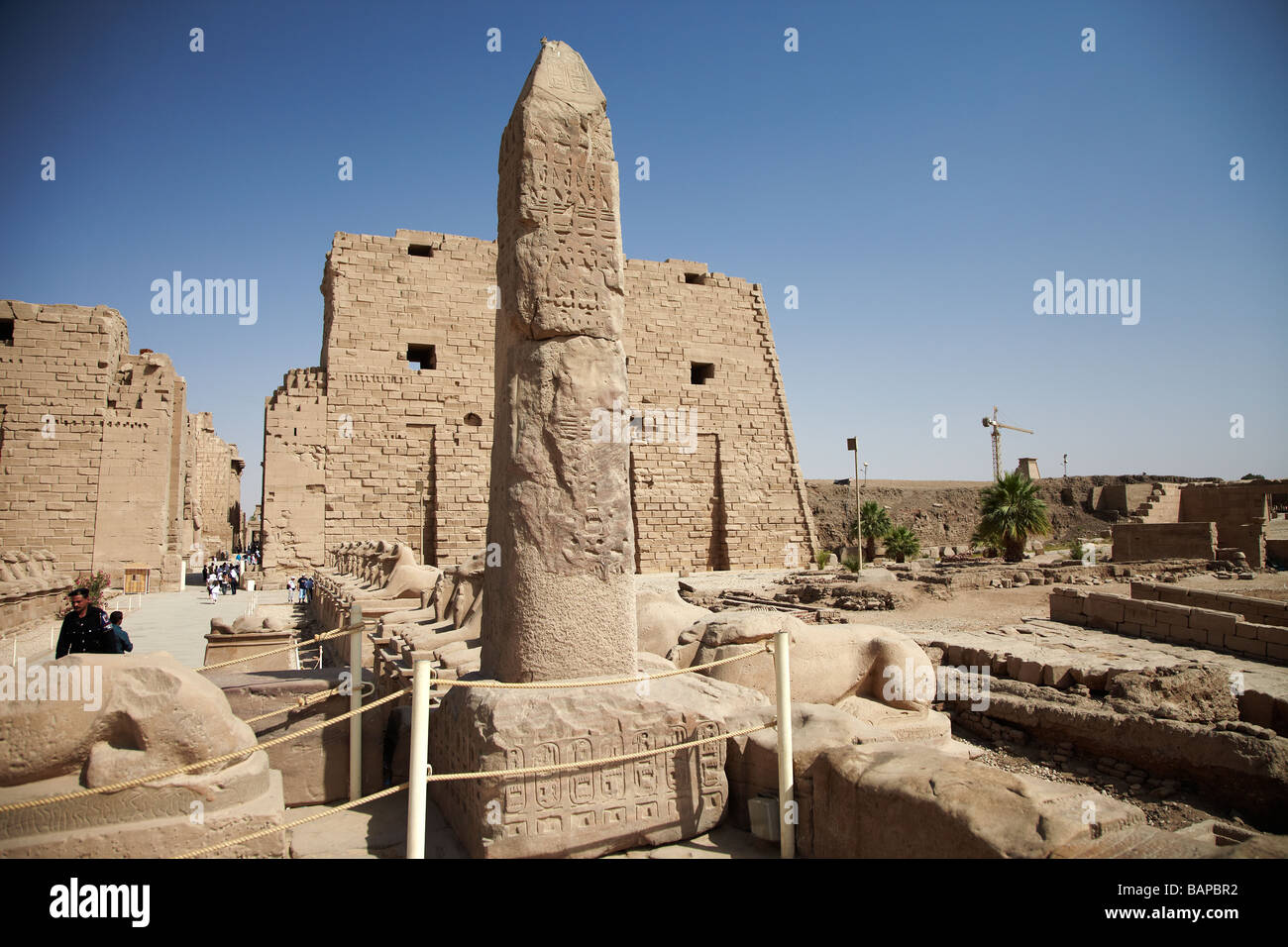 Egypt karnak temple amon hi-res stock photography and images - Alamy