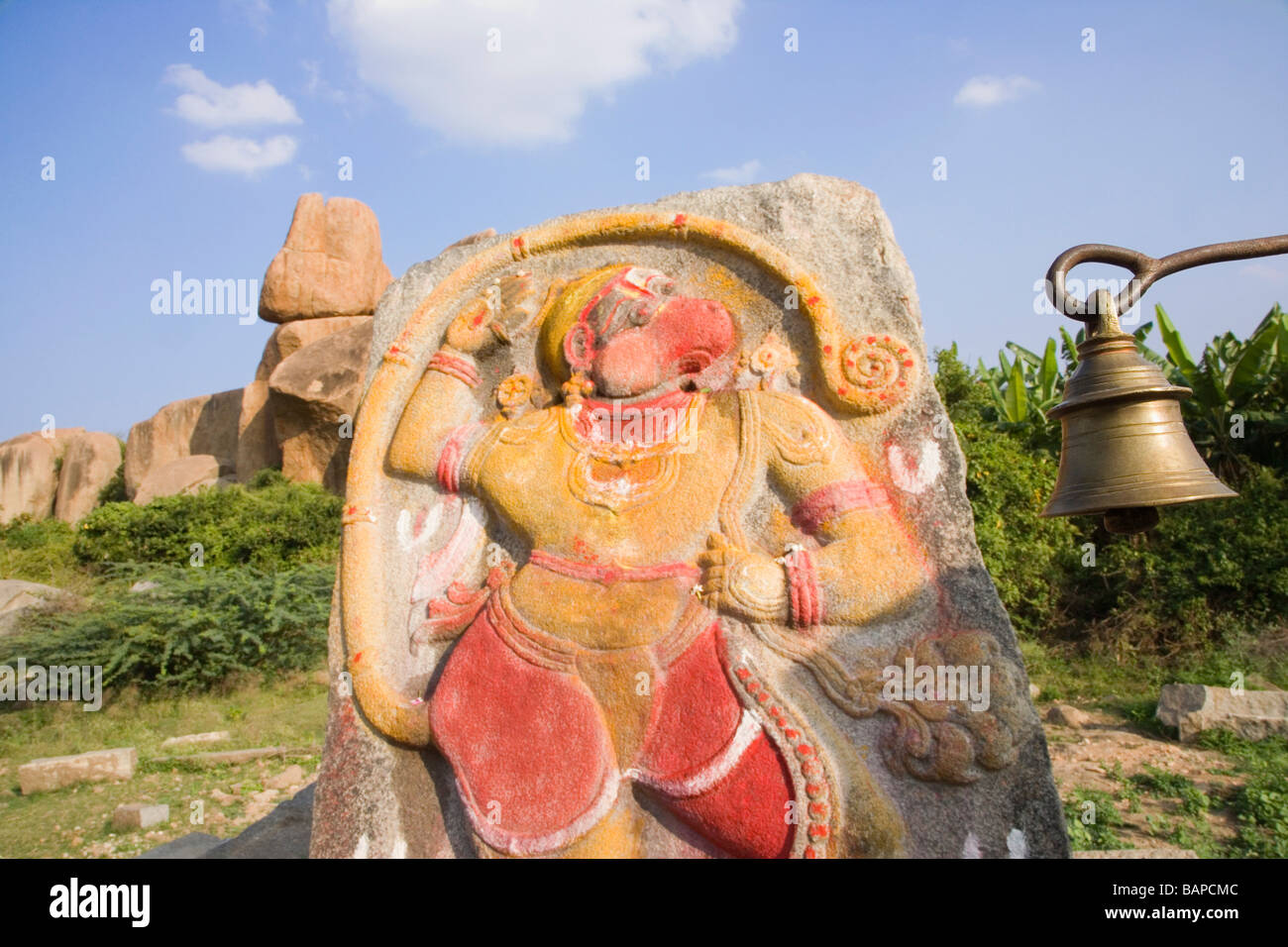 statue-of-god-hanuman-hampi-karnataka-india-stock-photo-alamy