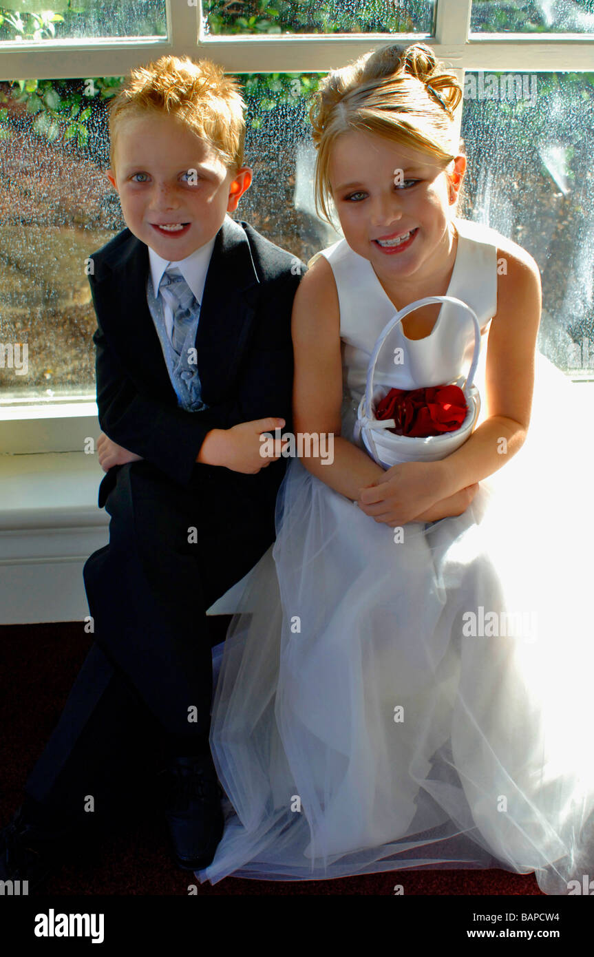 ring boy and flower girl