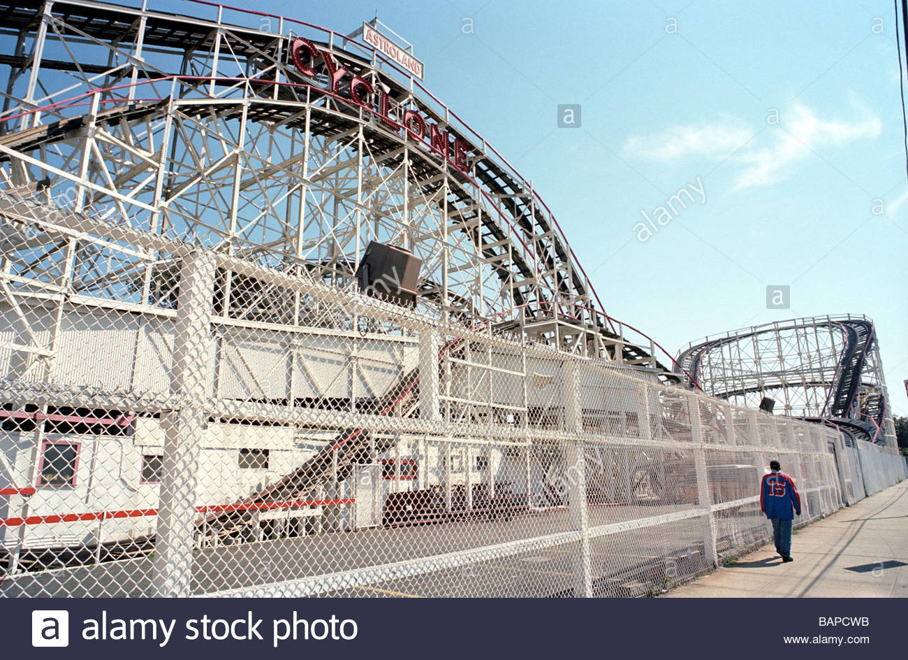 Amusement Ride Cyclone Amusement Park Ride Coney Island High Resolution ...