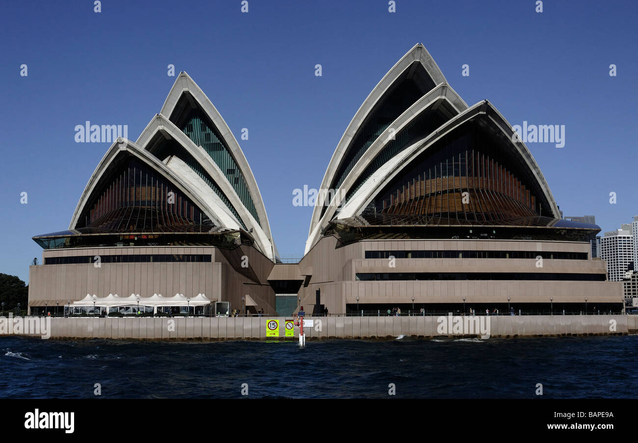 The Sydney Opera House Danish architect Jørn Utzon Stock Photo Alamy