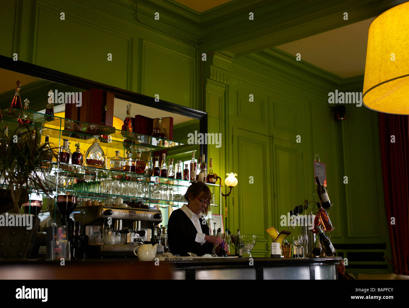 In a Cocktail Bar , France Stock Photo Alamy