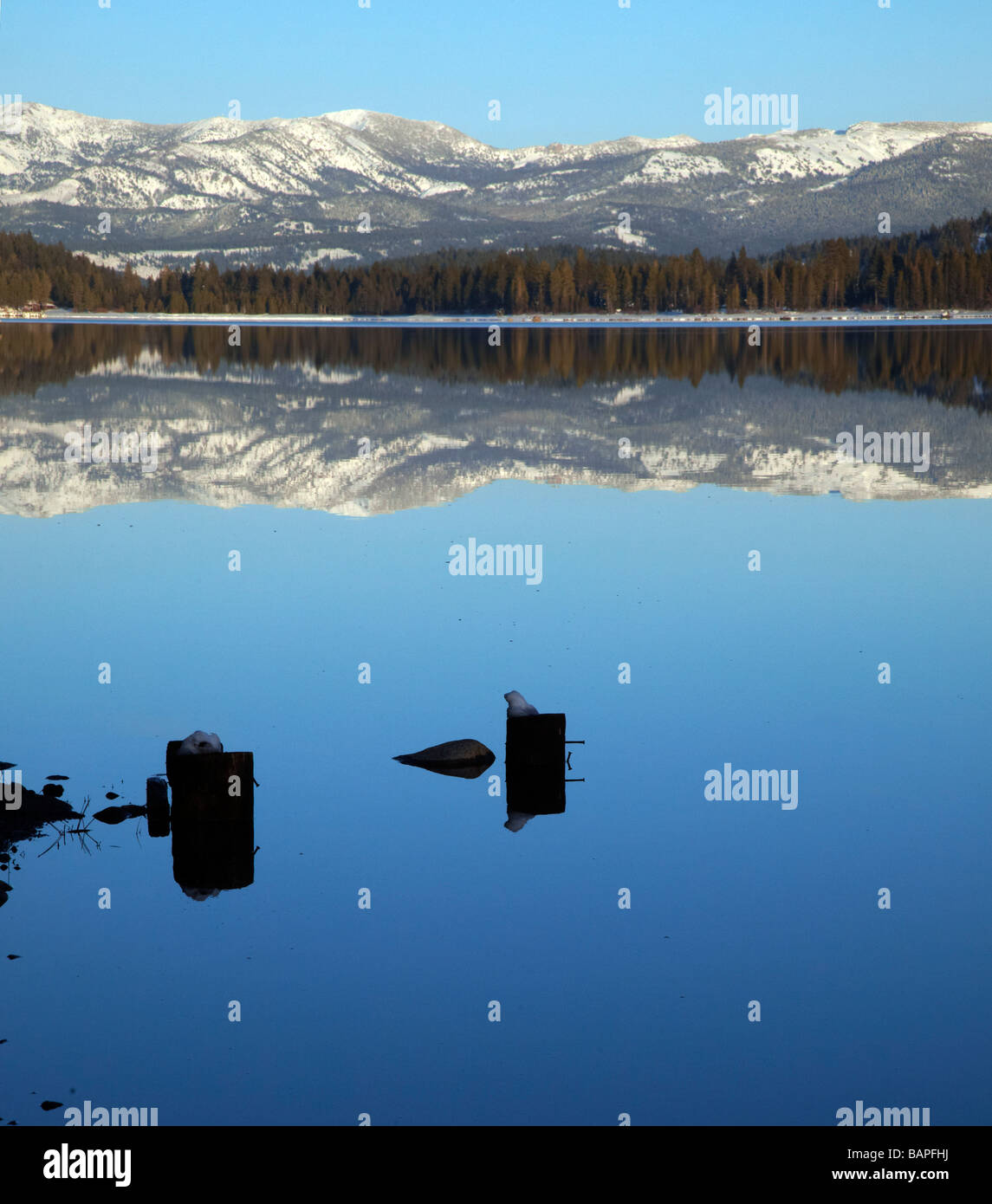 Donner Lake, Truckee, California Stock Photo