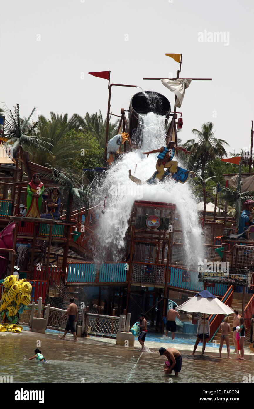 Wild Wadi water amusement park Dubai Stock Photo
