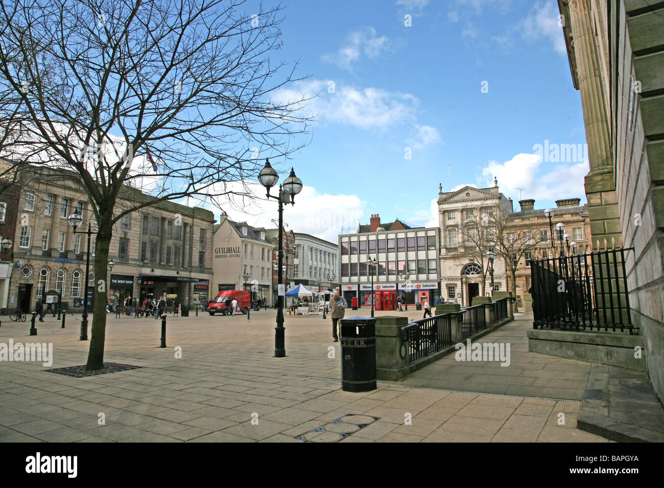 The Market Square, Stafford town centre Stock Photo
