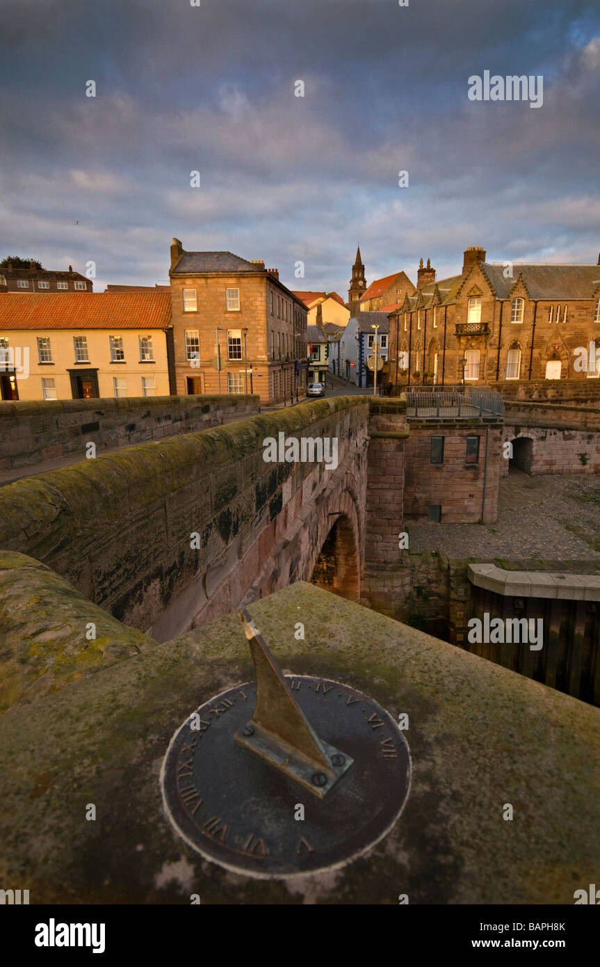 The most northerly town in England, Berwick upon Tweed Stock Photo