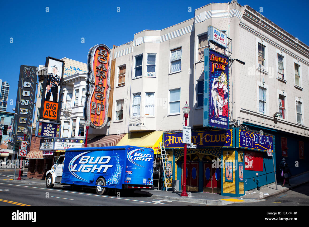 Broadway Street San Francisco Stock Photos & Broadway Street San