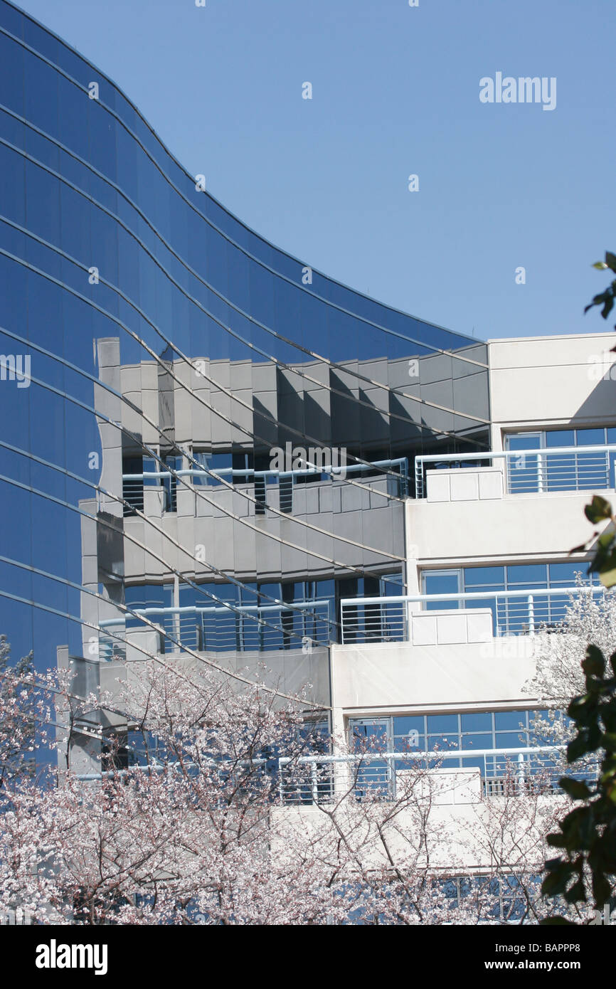 Richmond Housing Authority building in spring Stock Photo Alamy