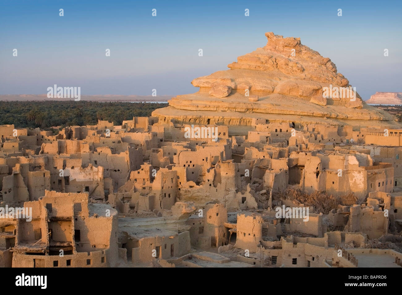 The 13th Century Mud Brick Fortress Of Shali Siwa Town Siwa Oasis