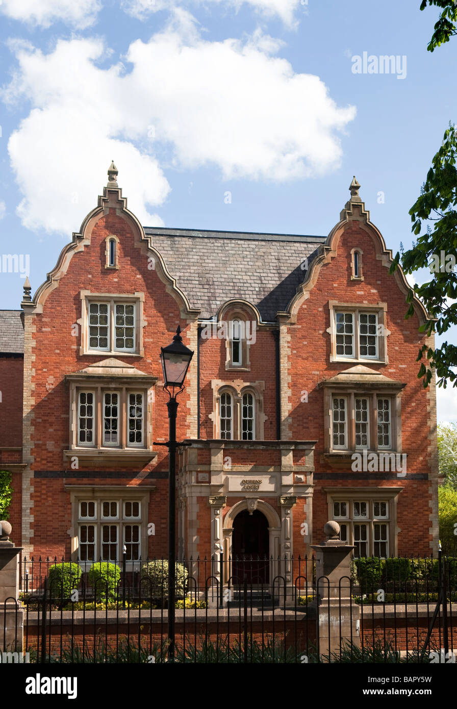 UK England Cheshire Alderley Edge Queens Court former Victorian Railway