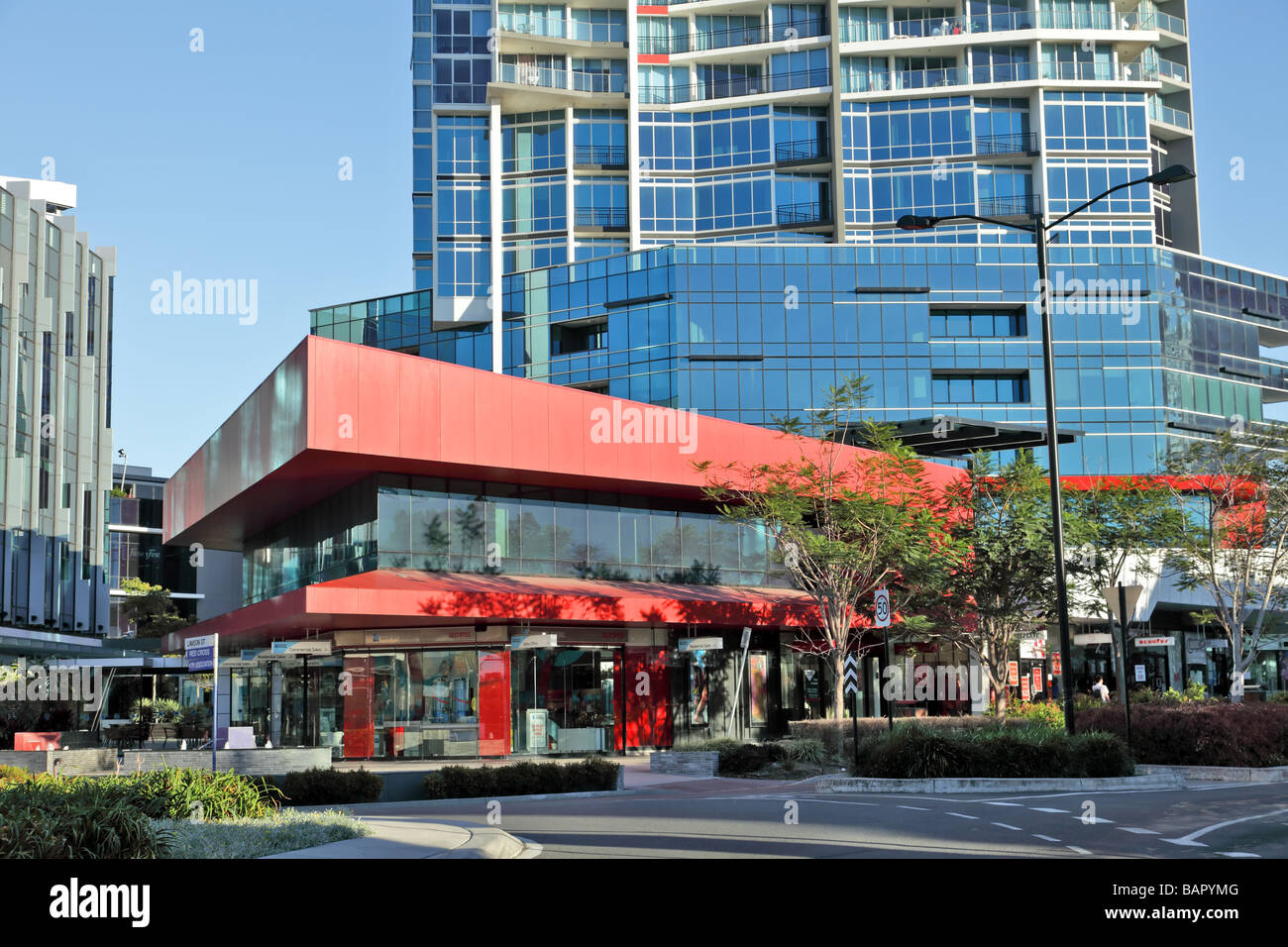 High rise residential commercial buildings hi-res stock photography and ...
