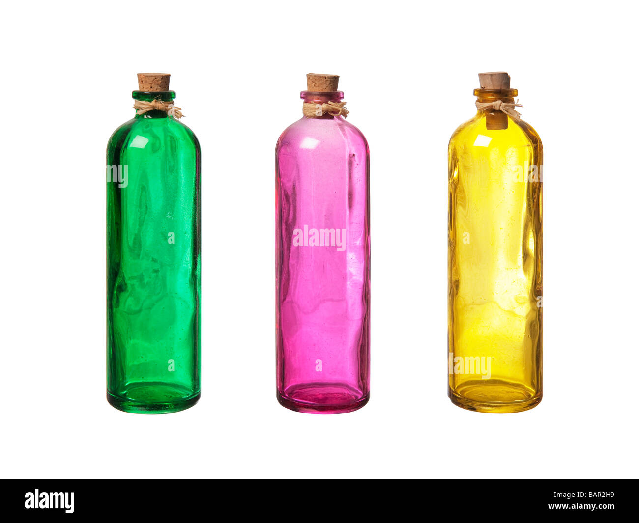perfume bottles Stock Photo