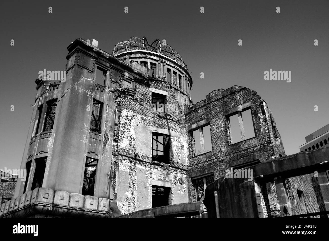 The A-Bomb Dome, Hiroshima, Japan Stock Photo